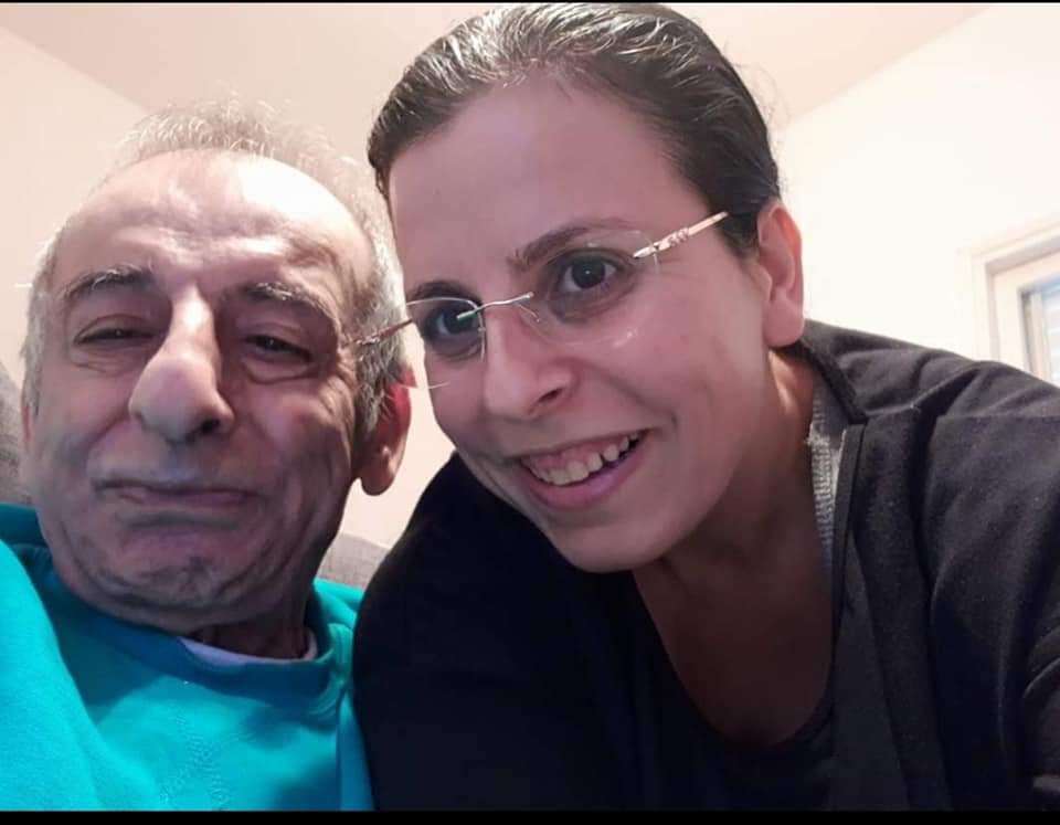 תמונה שלי ושל אבא ז"ל